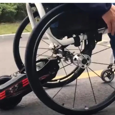 Turn Wheelchair to Electric Chair, Intelligent Powerpack Motor System Universal