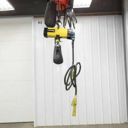 Coffing Duff-Norton 1000 Lb 1/2 Ton Pneumatic Air Chain Hoist 15' Lift Pendant