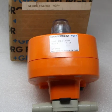 New George Fischer Pneumatic Actuator Diaphragm Valve 199.021.405 Fluid Flow