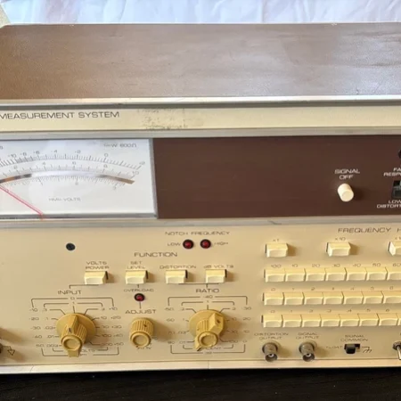 Vintage 1700 B Distortion Measurement System Sound Technology Powers On