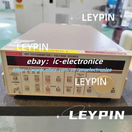 KEITHLEY 487 PICOAMMETER VOLTAGE SOURCE AUTORANGING PT-test/ic