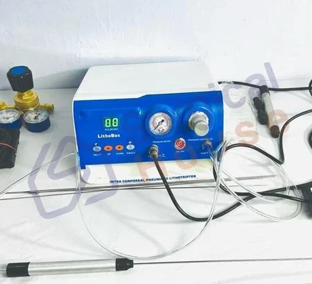 Intra Corporeal Pneumatic Lithotripter Digital Machine Set
