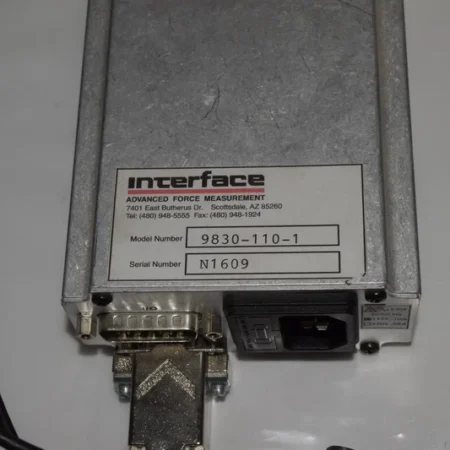 INTERFACE ADVANCED FORCE MEASUREMENT 9830 MODEL 9830-110-1 (SAB84)