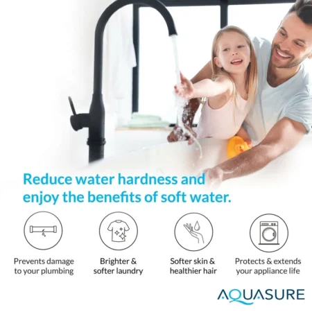 Aquasure Water Softener - 64,000 Grains  Reverse Osmosis System - 75GPD Bundle