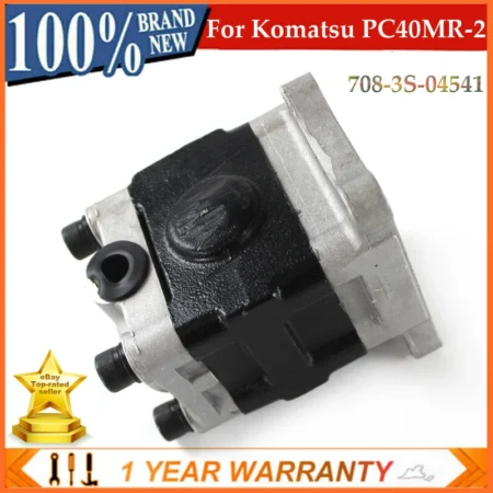 Hydraulic Gear Pump 708-3S-04541 For Komatsu PC40MR-2 PC50MR-2 PC58UU-3