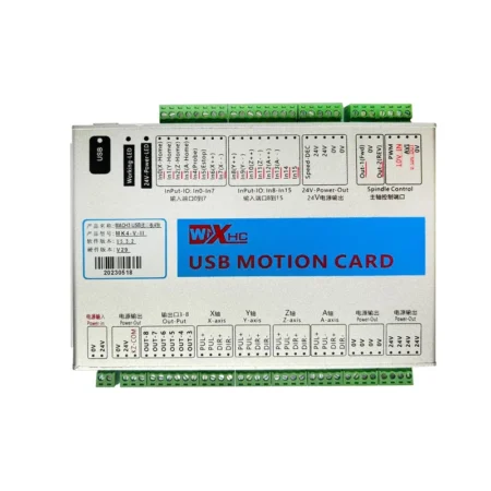 Mach3 4Axis Breakout Board CNC USB Motion Control Card 2MHz MK4-V Upgrade