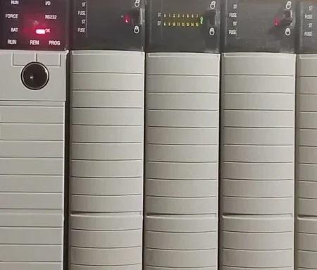 Allen-Bradley ControlLogix Logix5561 PLC System 10 Slot Rack and Cards