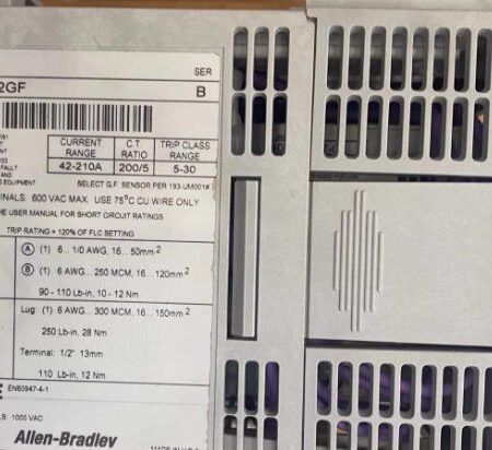 Allen Bradley 193-EC2GF State Overload Relay