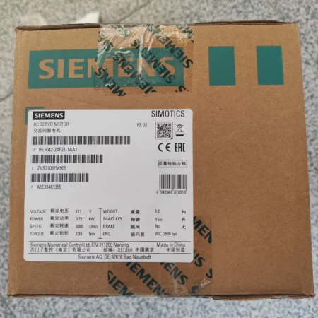SIEMENS Servo Motor Converter 1FL6042-2AF21-1AA1