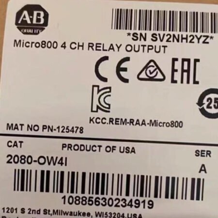 Allen Bradley 2080-OW4I Micro800 Relay Output