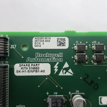 Allen Bradley Rockwell  Main Control Board 357334-A02