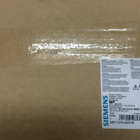 SIEMENS Power Contactor 3RT1076-6AP36