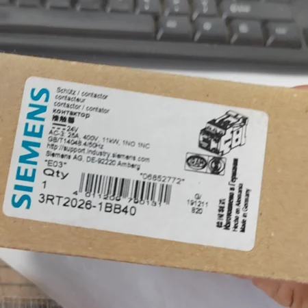 SIEMENS Contactor 3RT2026-1BB40
