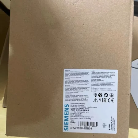 SIEMENS 3RW3028-1BB04 Motor Starter