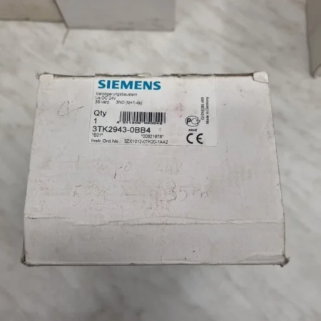 SIEMENS 3TK2943-0BB4 Safety Relay