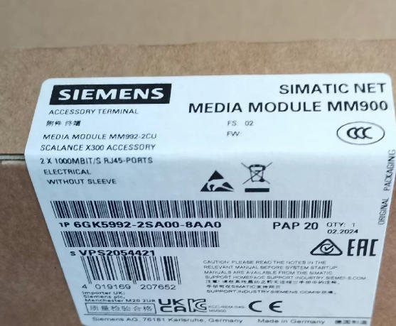 SIEMENS 6GK5992-2SA00-8AA0 module 2 6GK5992 2SA00 8AA0