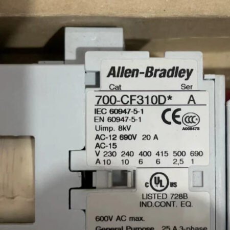 ALLEN BRADLEY 700-CF310D CONTROL RELAY