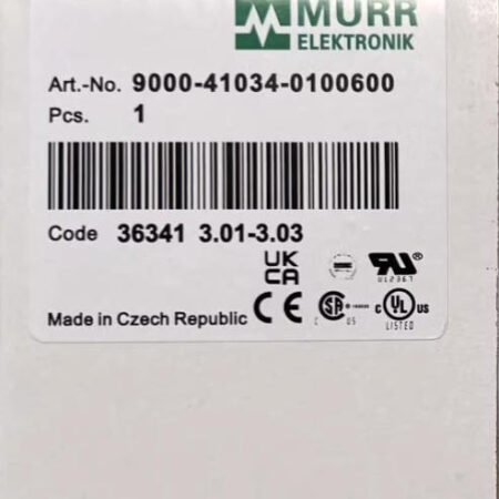 Murr 9000-41034-0100600 Auxiliary Circuit Switch