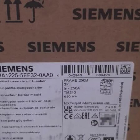 SIEMENS 3VA1225-5EF32-0AA0 Circuit Breaker