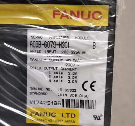 FANUC A06B-6079-H301 Servo Amplifier Module
