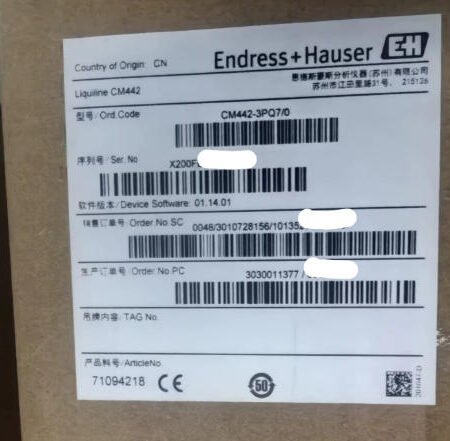 Endress+Hauser CM442-3PQ70 Transmitter