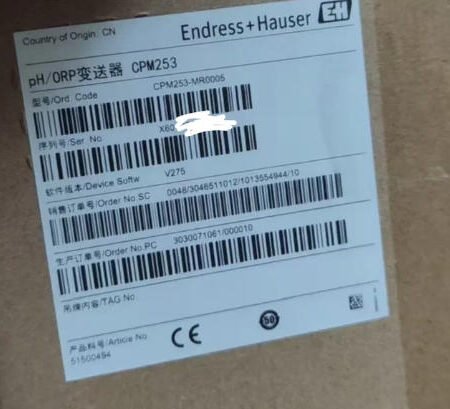 Endress+Hauser CPM253-MR0005 Transmitter
