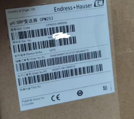 Endress+Hauser CPM253-MR0005 Transmitter 2 CPM253 MR0005