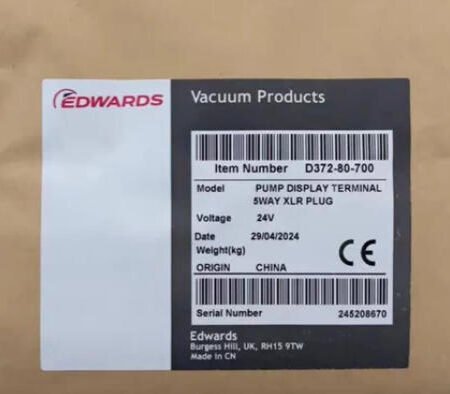 EDWARDS D372-80-700 Brand Dry pump control handle