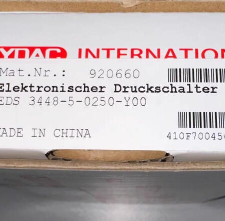 HYDAC pressure sensor EDS3448-5-0250-Y00
