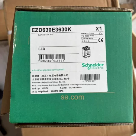 SCHNEIDER Molded Case Circuit Breaker EZD630E3630K