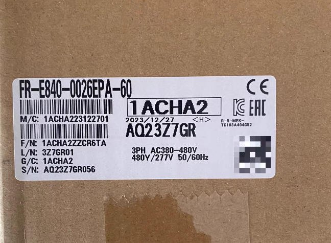 Mitsubishi FR-E840-0026EPA-60 Variable Speed Frequency Drive Inverter 2 FR E840 0026EPA 60