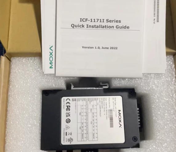 MOXA ICF-1171I Fiber optic to CAN module 2 ICF 1171I