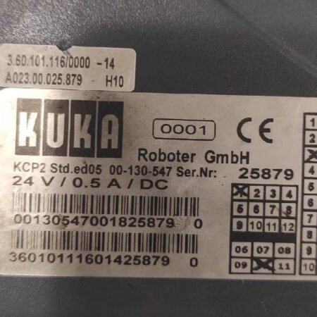 KUKA KCP200-130-547 Teach Pendant Control Panel