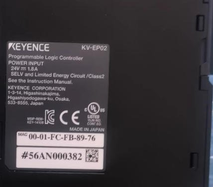 Keyence KV-EP02 Programmable Logic Controller