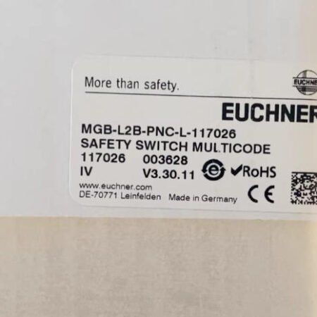 EUCHNER MGB-L2B-PNC-L-117026 SAFETY SWITCH MULTICODE