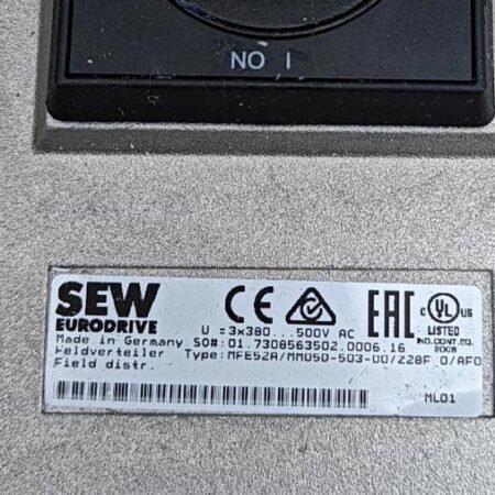 SEW frequency converter MM05D-503-00