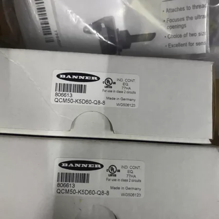 BANNER QCM50-K3D60-Q8-5 sensor