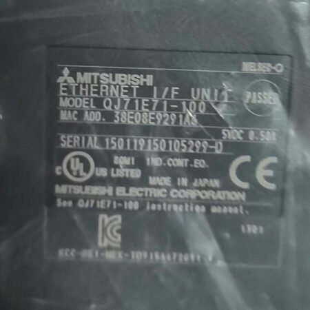 Mitsubishi QJ71E71-100 Ethernet interface unit
