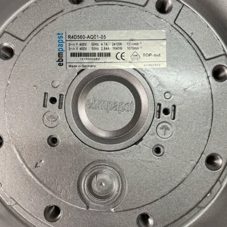 Ebmpapst Variable frequency drive centrifugal fan  R4D560-AQ01-05