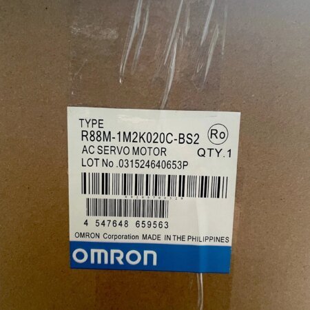 Omron R88M-1M2K020C-BS2 Servo Motor