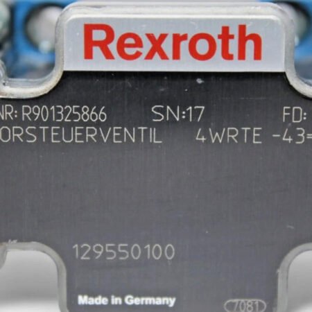 REXROTH R901325866 PROPORTIONAL DIRECTIONAL VALVE