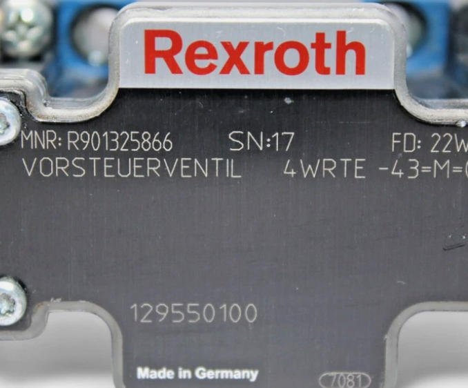 REXROTH R901325866 PROPORTIONAL DIRECTIONAL VALVE 2 R901325866