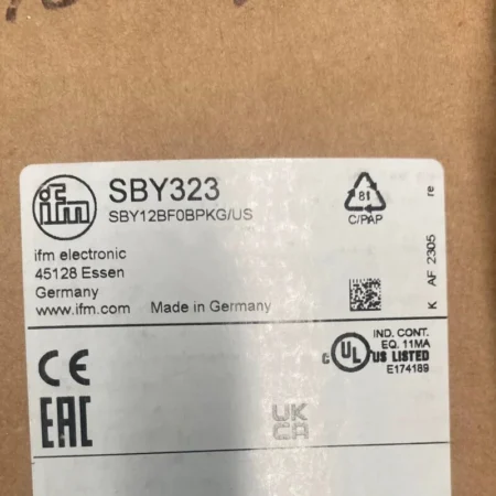 IFM flow sensor device SBY323