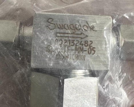 Swagelok SS-6TF-MM-05 Stainless Steel Tee-Type Particulate Filter 2 SS 6TF MM 05