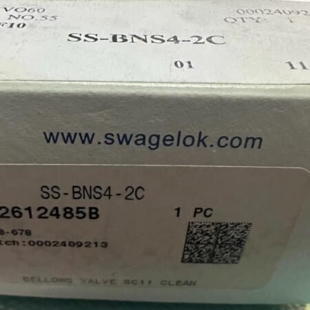 SWAGELOK BELLOW SEALED VALVE SS-BNS4-2C