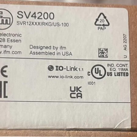 IFM SV4200 Flowmeter TESTED