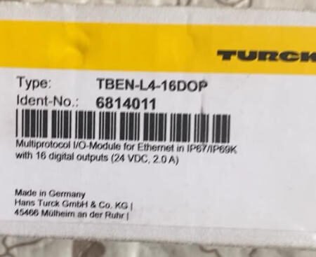 TURCK TBEN-L4-16DIP Module