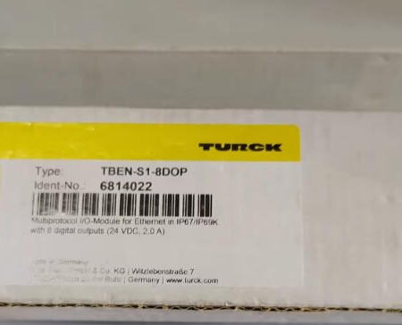 TURCK TBEN-S1-8DOP Compact Multiprotocol I O Module for Ethernet