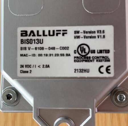 BALLUFF BIS V-6108-048-C002-SA3 Module