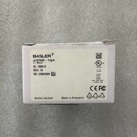 Basler acA2500-14gm Area Scan Camera for High-Resolution Imaging